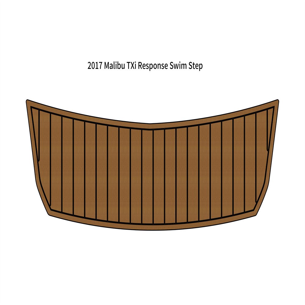 2017 Malibu TXi Response Swim Platform Pad Boat EVA Foam Teak Deck Floor Mat