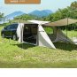 4-6 People Automatic Rear Tent Outdoor Inflatable Camping Tent For SUV Extended Canopy Roof Car