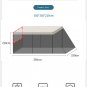 Dense Mesh Fabric Car Rear Tent Outdoor Camping Sunshade Anti-mosquito SUV Camping Tent Trunk