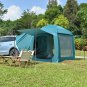 Car Rear Tent Outdoor 3-4 People Camping Equipment Fast Car Roof Extension