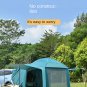Car Rear Tent Outdoor 3-4 People Camping Equipment Fast Car Roof Extension