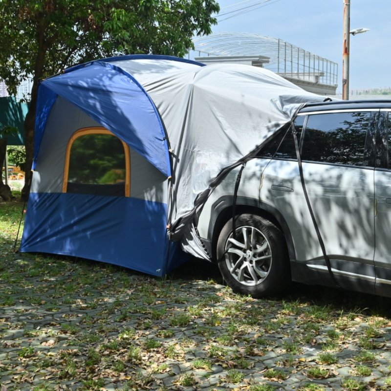Camping Car Rear Tent Suv Outdoor Camping Double Roof Tent Folding Rainproof