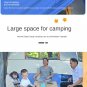 Camping Car Rear Tent Suv Outdoor Camping Double Roof Tent Folding Rainproof