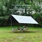 Rainproof Sunscreen Outdoor Tent Canopy Camping For Vinyl Extension Oversized Thickened Multiplayer