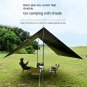 Rainproof Sunscreen Outdoor Tent Canopy Camping For Vinyl Extension Oversized Thickened Multiplayer