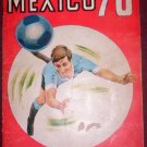 SOCCER WORLD CUP MEXICO 1970  STICKER ALBUM