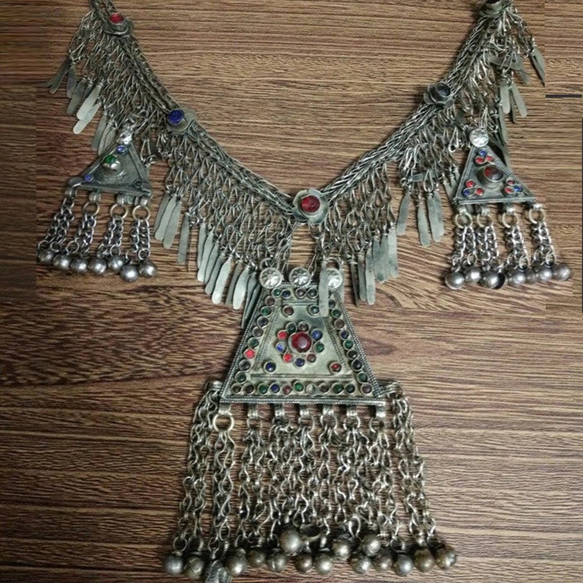 Three Kuchi Pendant Necklace