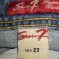Custom DAISY DUKE shorts Super Short & Sexy Seven Brand Size 22