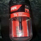 Skil 91103 1/4" Straight Carbide Router Bit 1/4" Shank (870)