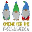 Embroidery design, Christmas Gnome