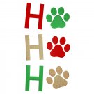 Embroidery design, Ho Ho Paws