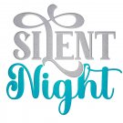 Embroidery design, Silent Night