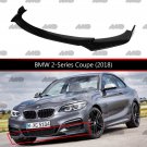 Front Lip Gloss Black for BMW 2 Series Coupe (2018) / Strong ABS Plastic Weatherproof