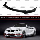 Front Lip Gloss Black for BMW 2 Series Convertible M Performance Parts (2015)