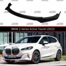 Front Lip Gloss Black for BMW 2 Series Active Tourer (2022) / Strong ABS Plastic Weatherproof