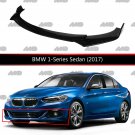 Front Lip Gloss Black for BMW 1 Series Sedan (2017) / Strong ABS Plastic Weatherproof