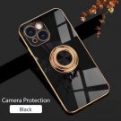 Luxury Plating Magnetic Attraction Ring Phone Case For iPhone