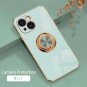 Luxury Plating Magnetic Attraction Ring Phone Case For iPhone