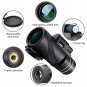 80X100 HD Monocular Telescope 8000M Long Range Zoom Tripod Phone Clip NO CURVE
