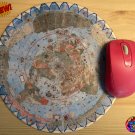 New Urbano Monte Planisphere Map 1587 Flat Earth Mousepad PC Table Mat Mouse Pad