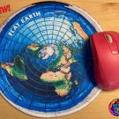 New Flat Earth Art Map of the World Mousepad PC Table Mat Mouse Geography Pad