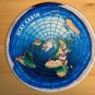 New Flat Earth Art Map of the World Mousepad PC Table Mat Mouse Geography Pad