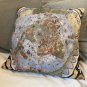 Urbano Monte Cushion Cover Planisphere Map 1587 Flat Earth Pillow Sofa Bed Chair