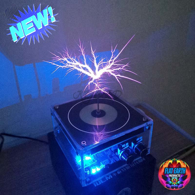 Tesla Coil Music Device Module Plasma Speaker Sound BT Science Toy FREE ENERGY
