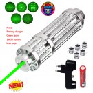 New G017 High Power 532nm Green Laser pointer +Battery No Curve FLAT EARTH PROOF