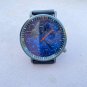 Wristwatch Flat Earth Zodiac Star Chart Constellation Map Astronomy Watch Black Blue Dome Night Sky