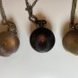 Vintage Prague Astronomical Old Clock Pocket Watch Unisex Bronze Pendant Necklace Chain Flat Earth