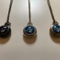 Vintage Prague Astronomical Old Clock Pocket Watch Unisex Bronze Pendant Necklace Chain Flat Earth