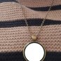 New Prague Astronomical Old Clock Pendant Necklace Bronze jewelry World Map Flat Earth Birthday Gift