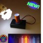 Portable Mini Tesla Coil Device Plasma Power Old World Wireless Free Energy Toy Science AA Battery