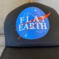 NASA Flat Earth Blue Logo Black Cap Dad Hat Fashion Space Summer Trucker Baseball Unisex Fake Space