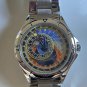 Men Stainless steel Wristwatch Prague Astronomical Old Clock Map Flat Earth Metal Watch Czech Gift X