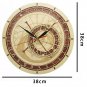Prague Astronomical old Clock Wood 38cm/15inch Limited Edition Czech Orloj Decorative Wooden Gifts X