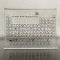 Periodic Table with Real Elements Display Acrylic Flat Earth & Chemistry lovers Gift Science School