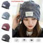 Unisex Anti Radiation Sky Blue Cap Hat Silver Fiber Wave Cell Wifi 5G EMF Protection RF/Microwave