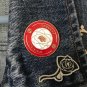 Thought Criminal Enamel Pin George Orwell Nineteen Eighty Four Pin 1984 Dystopian Literature Book