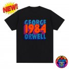 George Orwell 1984 T-Shirt Big Brother Dystopian Literature Book Women Men Fashion Black Awaken Gift