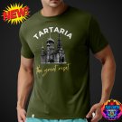 Tartaria Mud Flood Flat Earth T-Shirt Great Reset Tartary Men Fashion Black Tee World History Gift