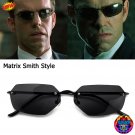 Matrix Agent Smith Style Sunglasses Men Polarized Eyewear Rimless Morpheus Neo Steampunk Movie Virus