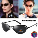 The Matrix Trinity Style Sunglasses Women Neo Love Eyewear Frameless Zion Nebuchadnezzar Movie Props