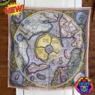 Flat Earth Hyperborea Map High-quality World Flag 120X120cm Large 1570 Eden North Pole Polaris Terra