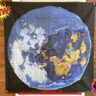 Flat Earth Projection Pangaia Plasma Moon World Map Size 120x120cm Flying Flag Selenogra Realm Terra