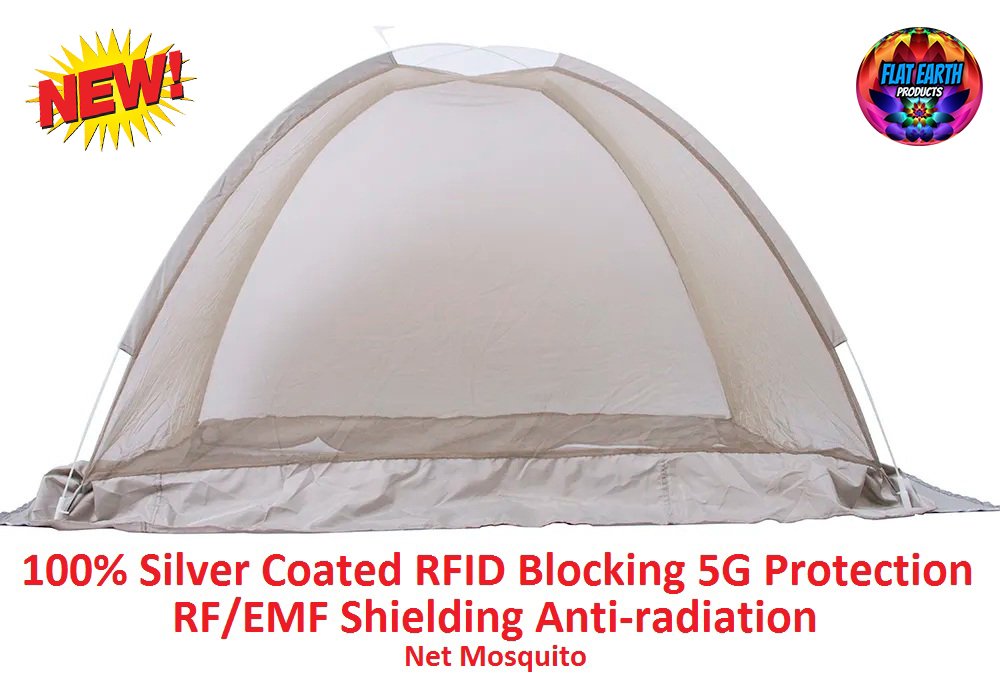 100% Silver Coated RFID Blocking 5G Tent Protection RF/EMF Shielding Anti-radiation Faraday Canopy