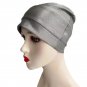 54cm L Size Anti-Radiation Cap EMF Protection Hat Gray Faraday Hoodie Silver Fiber Blocks 5G WiFi BT