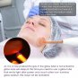 Orange Neon Portable Tesla Violet Ray High-Frequency Electrodes Plasma Machine Skin Therapy Healing