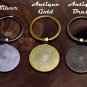 Flat Earth World Beyond Ice Wall Pendant Key-Chain V3 Antarctica Realm Terra Infinita Ring Keychain